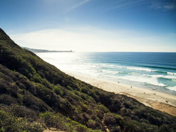 Black's Beach in San Diego, California Black's Beach in San Diego, California