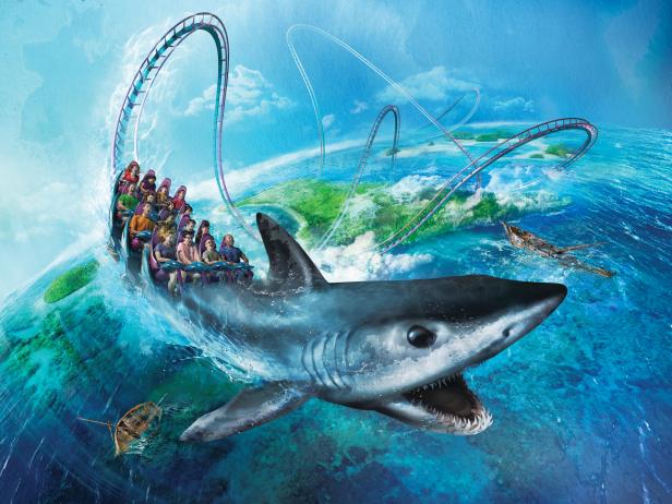 Mako Roller Coaster, SeaWorld Mako Roller Coaster, SeaWorld
