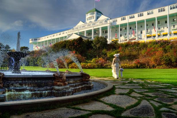 The Grand Hotel in Mackinac Island, Michigan The Grand Hotel in Mackinac Island, Michigan