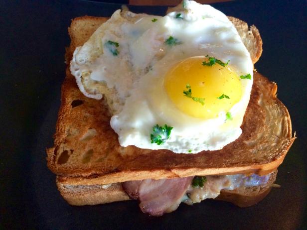Croque Madame at Josh's Deli in Surfside, Florida Croque Madame at Josh's Deli in Surfside, Florida