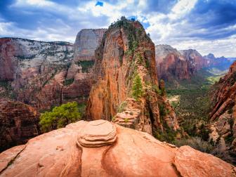 Up to 15 miles long and half a mile deep, Zion Canyon is a popular hiking section for every hiking level. From the much easier Emerald Pools Trail to the more strenuous Angel's Landing Trail, there is no wrong way to go about exploring the park's ancient canyons.