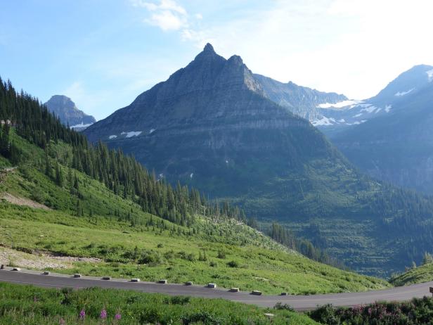 Iceberg Lake in Glacier National Park Iceberg Lake in Glacier National Park