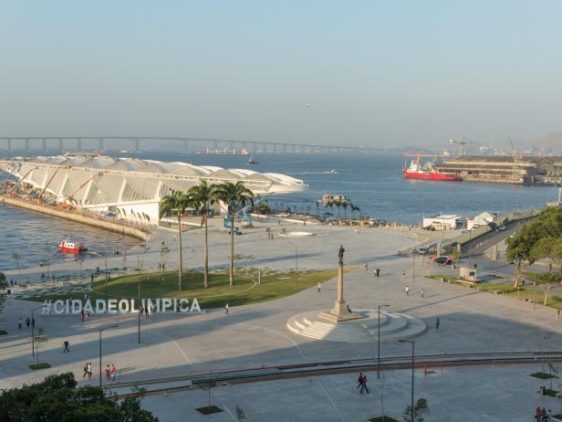 Museum of Tomorrow, Porto Maravilha, Rio de Janeiro, Brazil Museum of Tomorrow, Porto Maravilha, Rio de Janeiro, Brazil