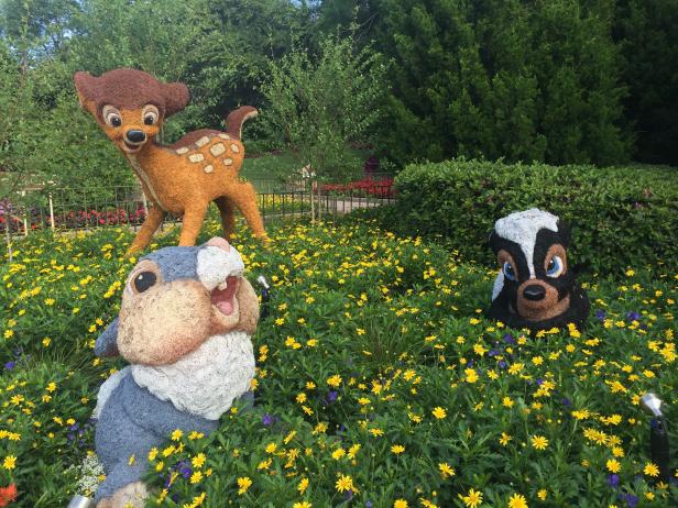 Bambi and Friends Topiaries Bambi and Friends Topiaries