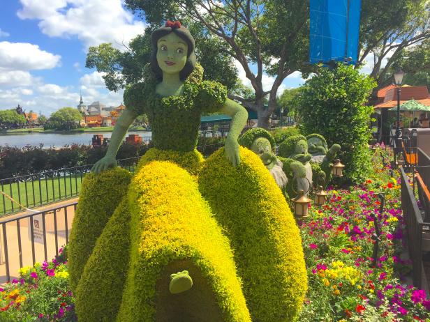 Snow White Topiary Snow White Topiary
