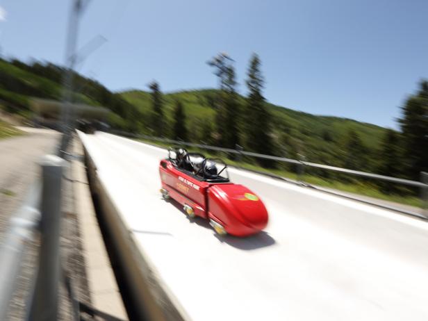 The Comet Bobsled, Utah Olympic Park The Comet Bobsled, Utah Olympic Park