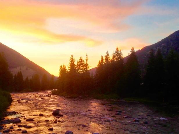 Gallatin River, Big Sky, Montana Gallatin River, Big Sky, Montana