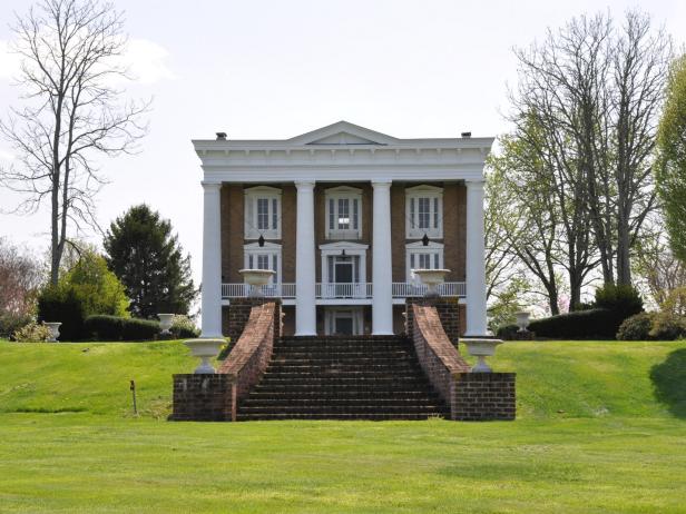 Classic Greek Revival Home Classic Greek Revival Home