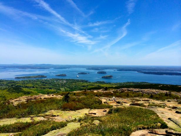 Cadillac Mountain in the Appalachian Mountains Cadillac Mountain in the Appalachian Mountains