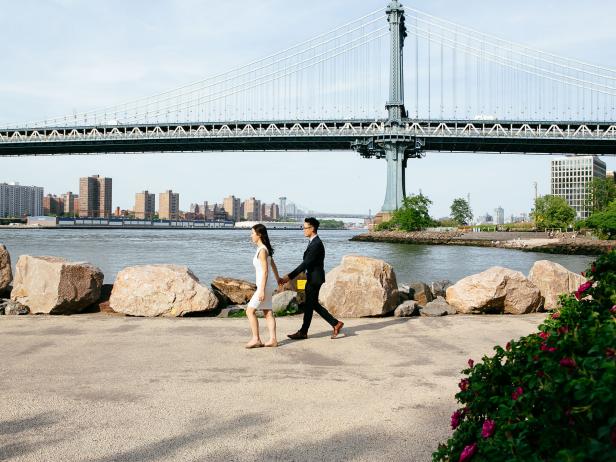 Wedding Photography with the Manhattan Bridge Wedding Photography with the Manhattan Bridge