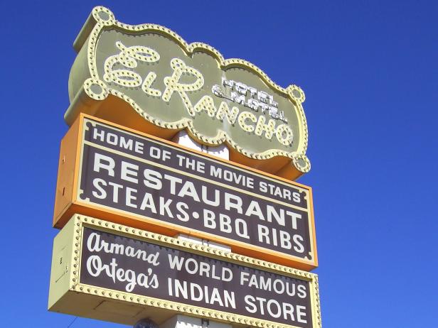The El Rancho Hotel in Gallup, New Mexico The El Rancho Hotel in Gallup, New Mexico