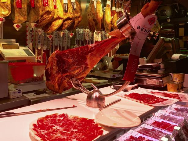 Serrano Ham in Andalusia, Spain Serrano Ham in Andalusia, Spain