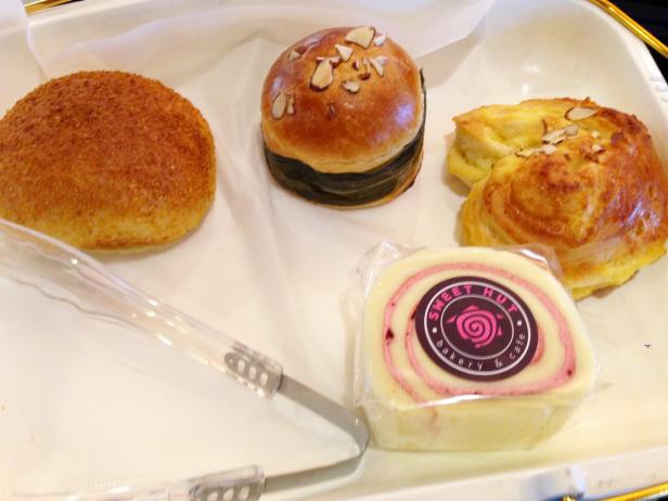 Pastries at The Sweet Hut Pastries at The Sweet Hut