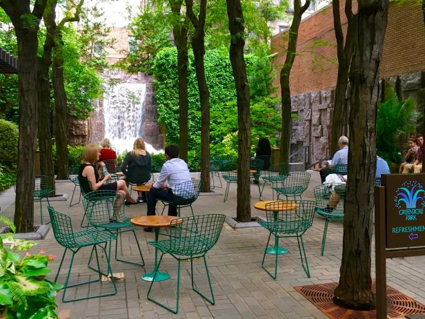 Greenacre Park in New York City Greenacre Park in New York City