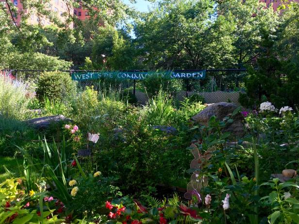 Westside Community Garden in New York City Westside Community Garden in New York City