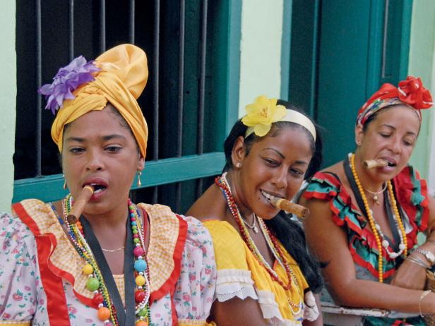 A street scene from life in contemporary Cuba A street scene from life in contemporary Cuba