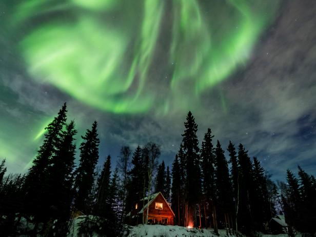 Northern Lights, Fairbanks, Alaska Northern Lights, Fairbanks, Alaska