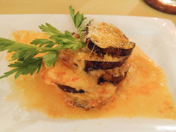 Creamy Eggplant Dish at Rome Cooking Class Creamy Eggplant Dish at Rome Cooking Class