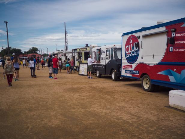 Food Trucks Outside Magnolia Market Food Trucks Outside Magnolia Market