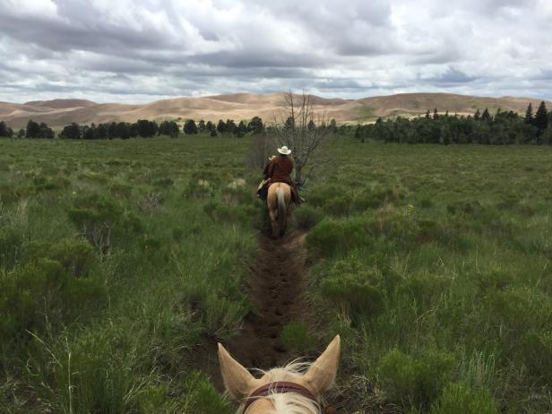 Trail Ride at Zapata Ranch Trail Ride at Zapata Ranch