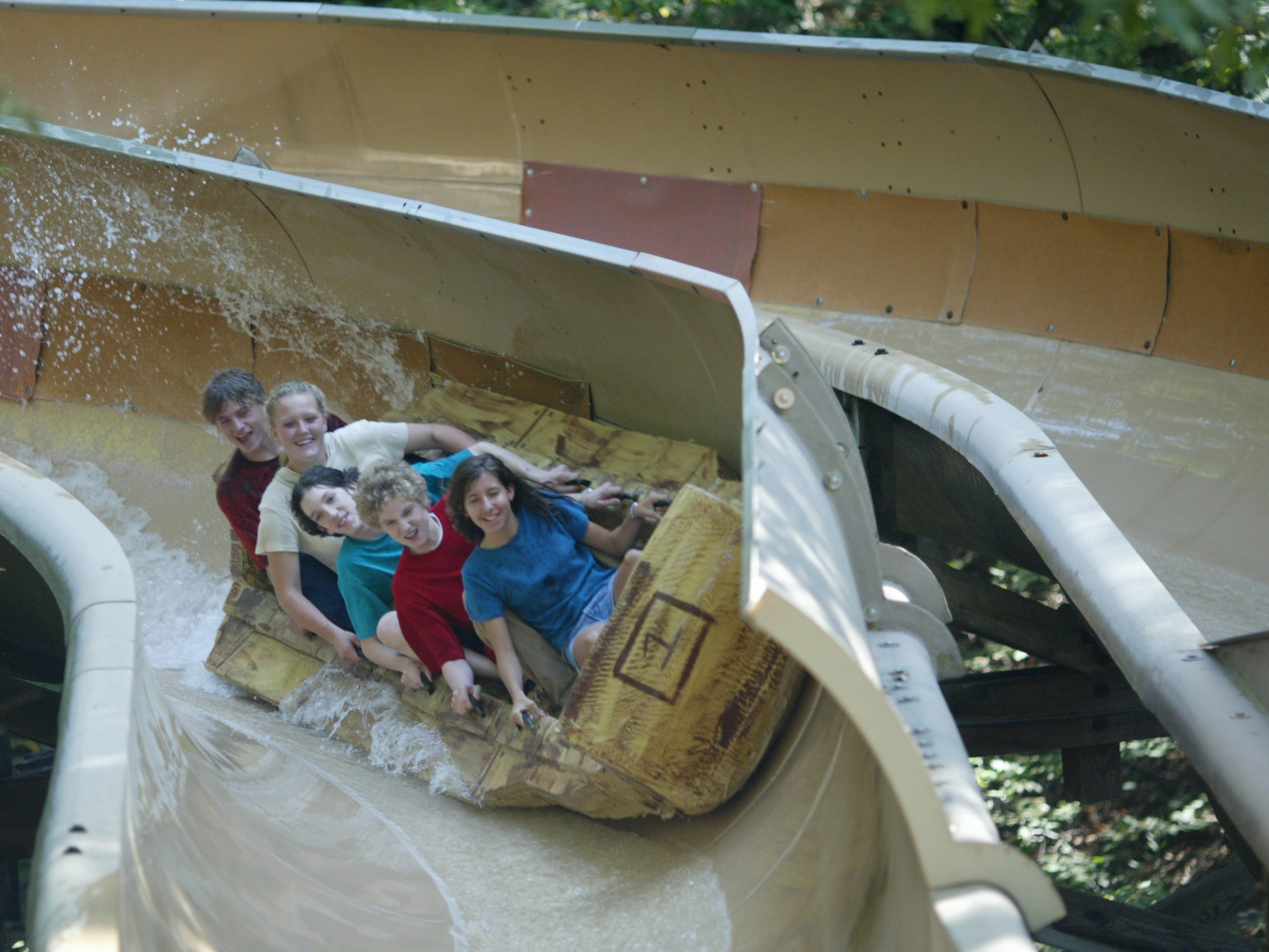 log flume ride at animal kingdom