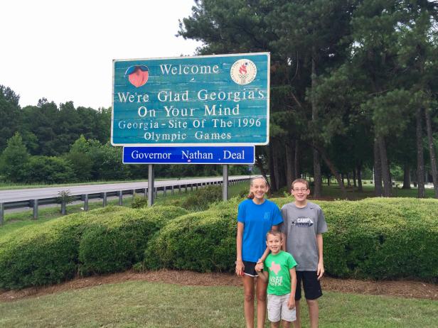 Welcome to Georgia Sign Welcome to Georgia Sign