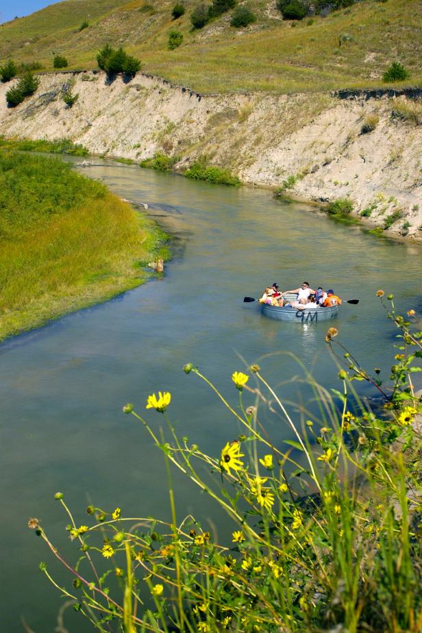 Tanking on the Middle Loup River Tanking on the Middle Loup River