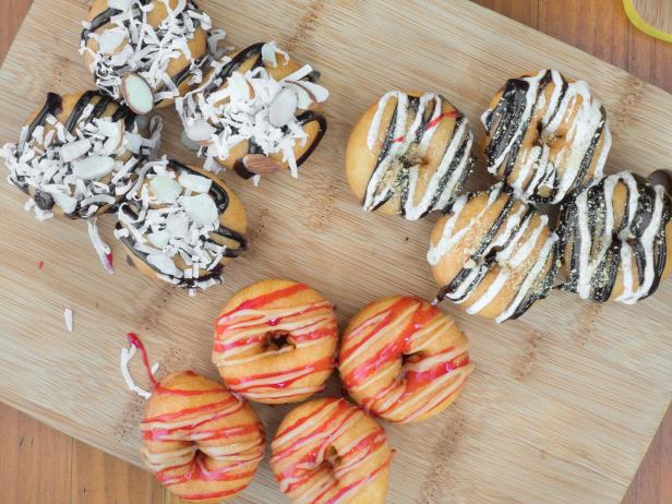 Donut selection at Mama's Minis Donut selection at Mama's Minis