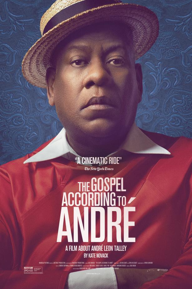 Andre Leon Talley Film Poster The documentary The Gospel According to Andre focuses on the legendary fashion editor Andre Leon Talley.