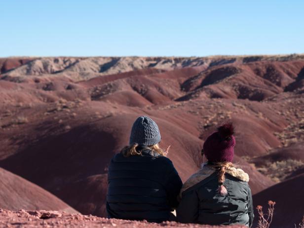 Painted Desert in Petrified Forest National Park, Arizona