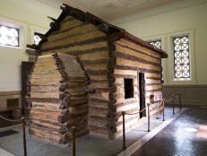 <strong>Abraham Lincoln's Birthplace</strong> (Hodgenville, KY)<br>On February 12, 1809, Abraham Lincoln was born in a one-room log cabin on Sinking Farm. Today this site bears the address of 2995 Lincoln Farm Road, Hodgenville, KY. A cabin symbolic of the one Lincoln was born in, is preserved in a memorial building at the site.