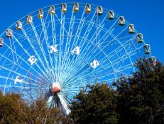 The Ferris wheel at the annual State Fair of Texas, held each year in Dallas. 