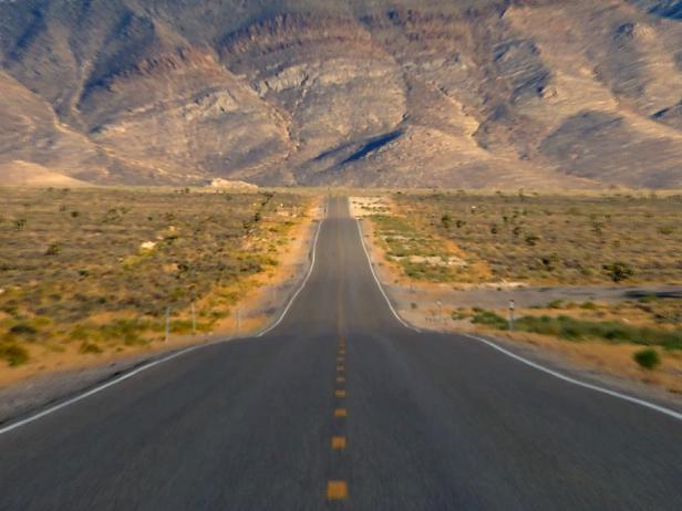 Death Valley Highway in Nevada