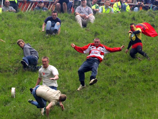 Cheese Rolling at Cooper's Hill Cheese Rolling at Cooper's Hill