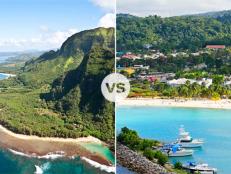 It's leis vs. dreadlocks when Hawaii and Jamaica battle it out for the title of "Best Island Vacation."