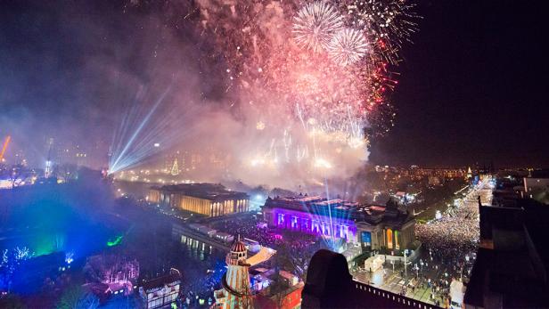 New Year's at Hogmanay New Year's at Hogmanay