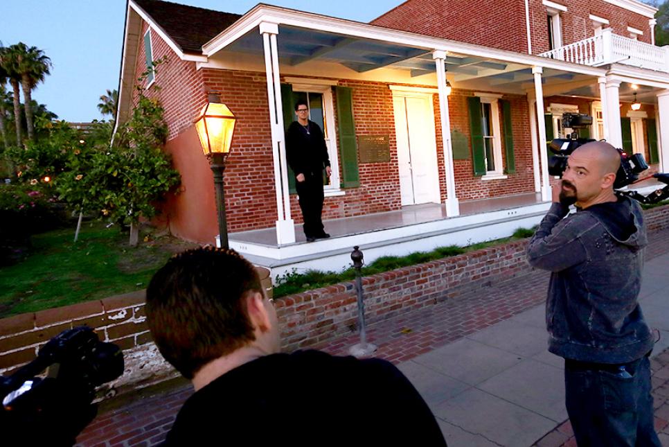 Ghost Adventures crew at Whaley House