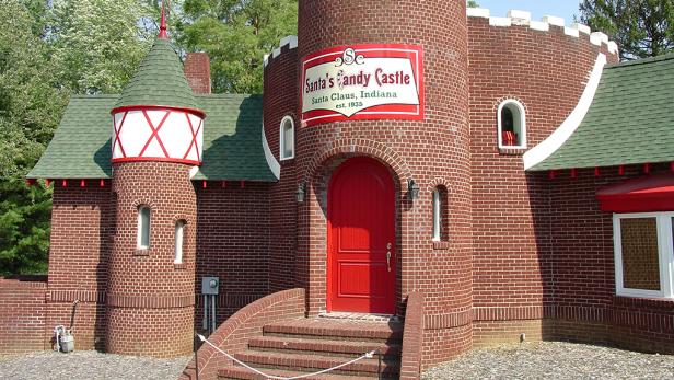  'Santa's Candy Castle - Santa Claus Indiana'