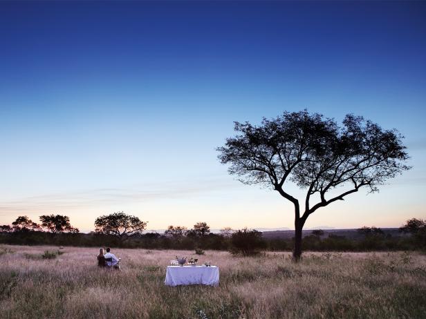 londolozi private granite suites, dinner, romantic, south africa londolozi private granite suites, dinner, romantic, south africa