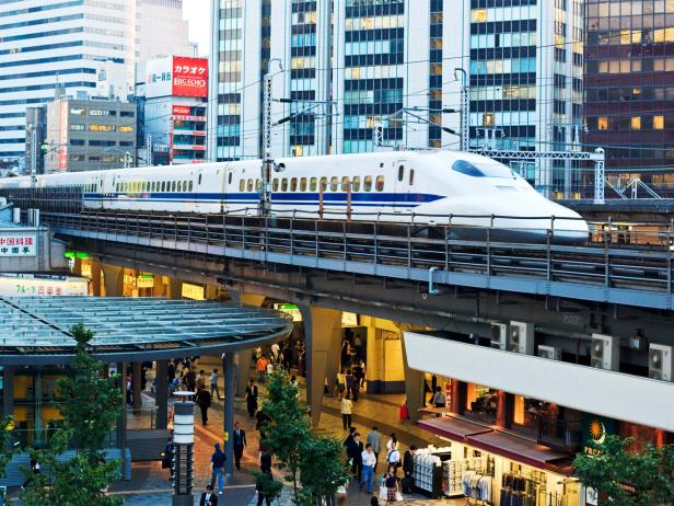 bullet train, cityscape, tokyo, japan bullet train, cityscape, tokyo, japan