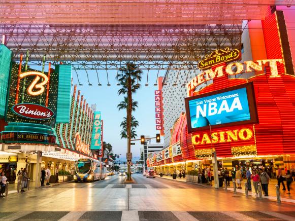 freemont street, downton, old las vegas, nevada