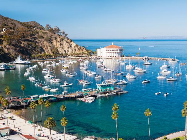 Avalon Harbor, Catalina Island, California Avalon Harbor, Catalina Island, California