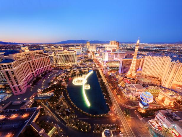 evening, cityscape, Las Vegas, Nevada evening, cityscape, Las Vegas, Nevada