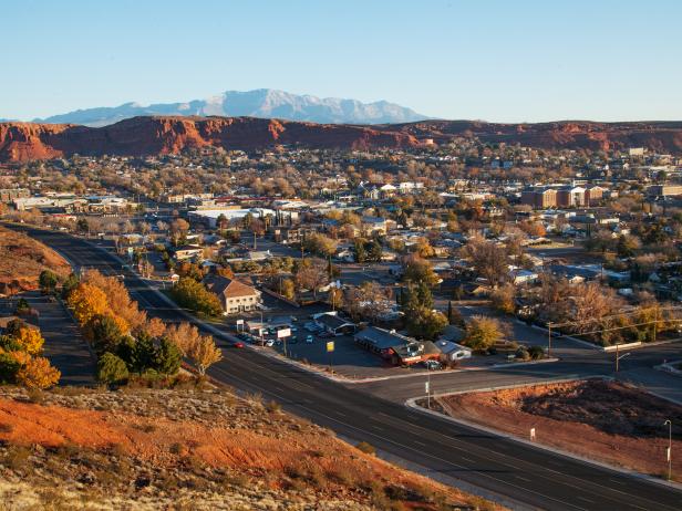St. George, city view, Utah St. George, city view, Utah