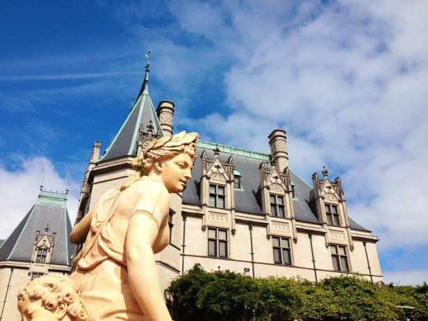 Biltmore Estate, statue, Asheville, North Carolina Biltmore Estate, statue, Asheville, North Carolina