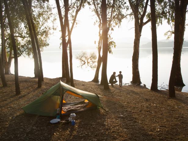 family, camping, tent, lake family, camping, tent, lake
