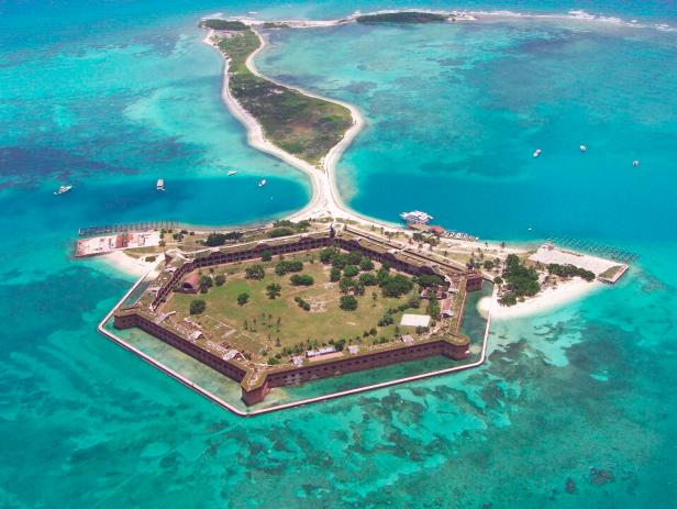 Dry Tortugas National Park, Fort Jefferson, Key West, Florida Dry Tortugas National Park, Fort Jefferson, Key West, Florida