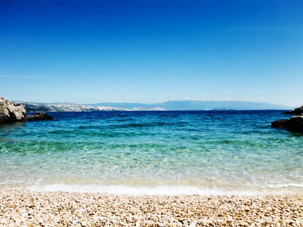Kandalora Beach, Rab Island, Croatia Kandalora Beach, Rab Island, Croatia