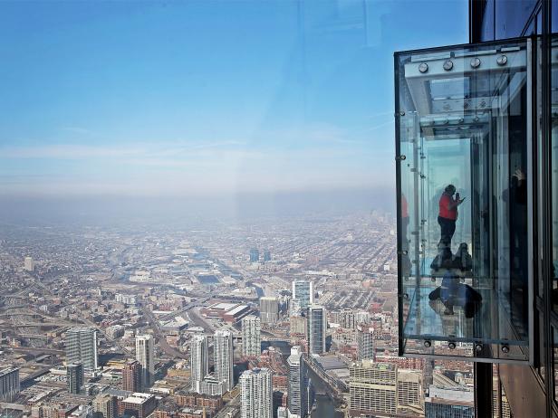 The Ledge, Skydeck, Willis Tower, Chicago, Illinois The Ledge, Skydeck, Willis Tower, Chicago, Illinois