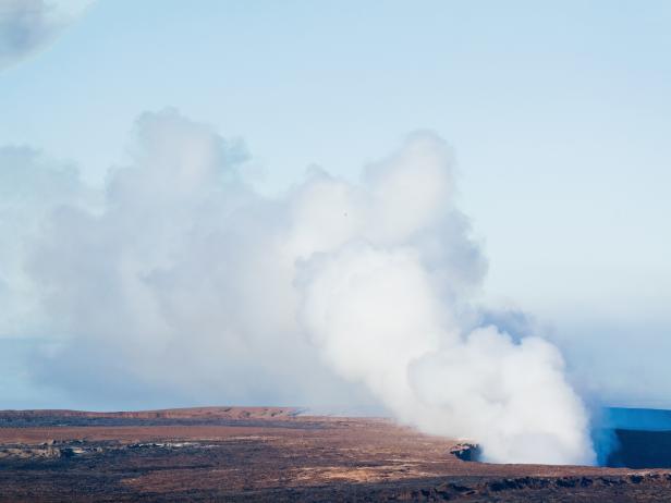 Volcanoes National Park, view, Hawaii